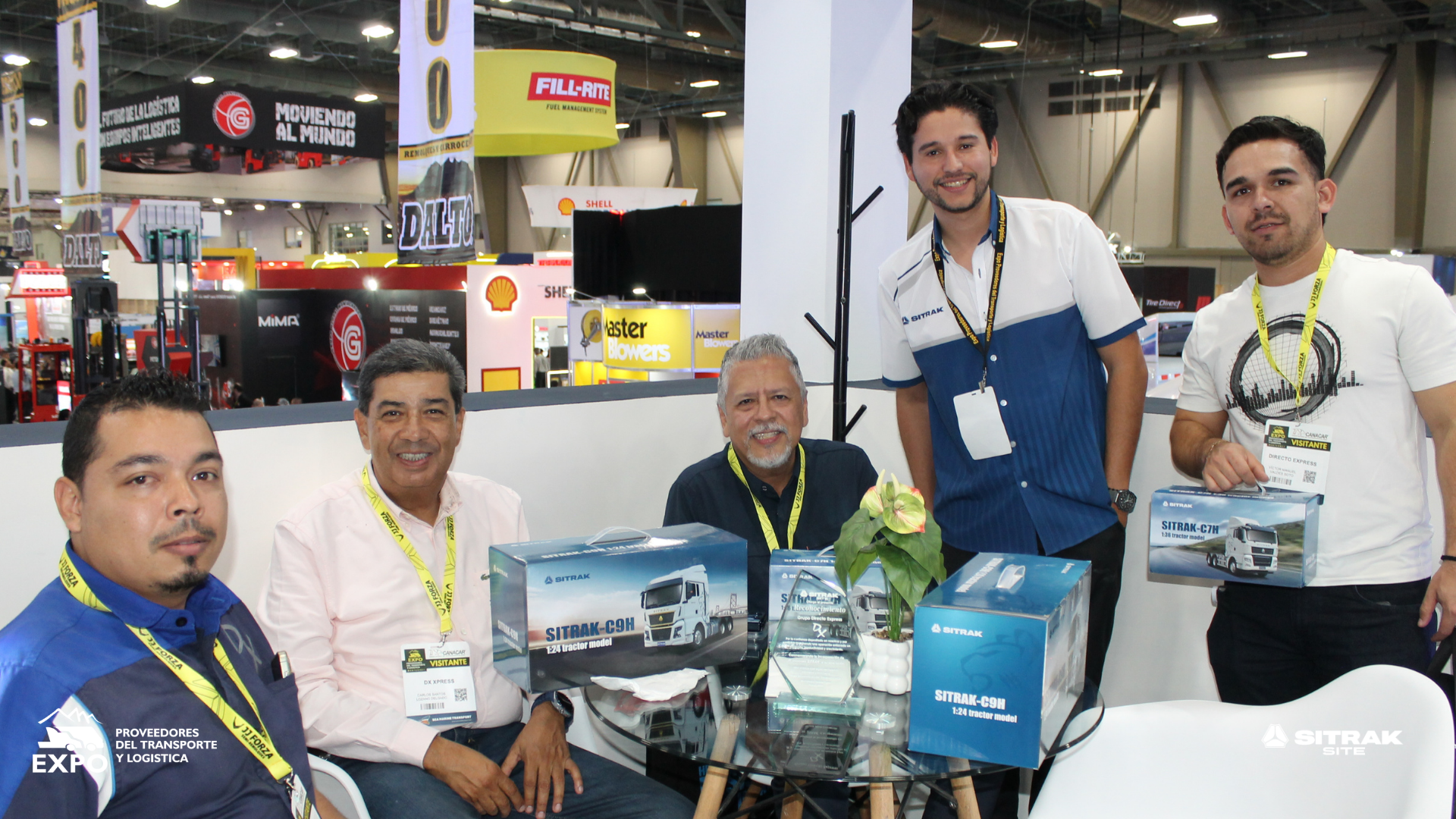 Clientes y aliados conocen las soluciones SITRAK SITE
